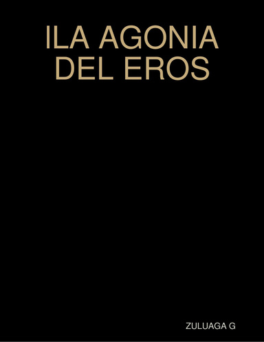 lLA AGONIA DEL EROS
