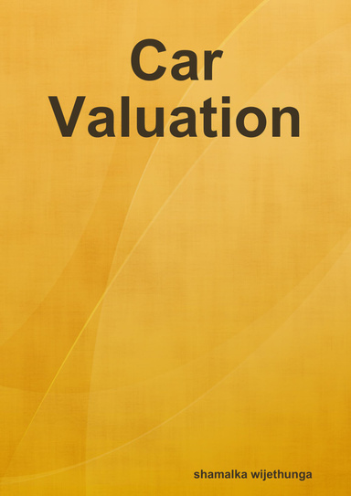 Car Valuation