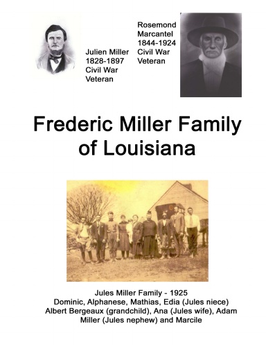 Frederic Miller Louisiana Family
