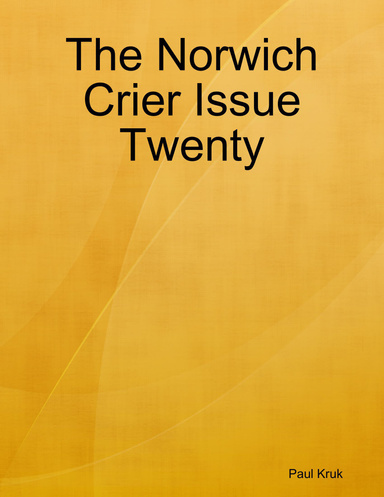 The Norwich Crier Issue Twenty