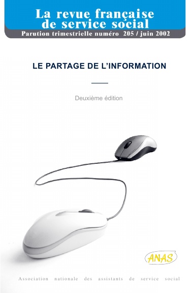 Revue Française de Service Social n°205 - Le partage de l'information