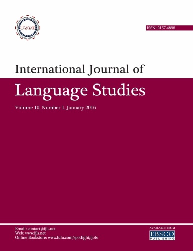 International Journal of Language Studies (IJLS) – volume 10(1)