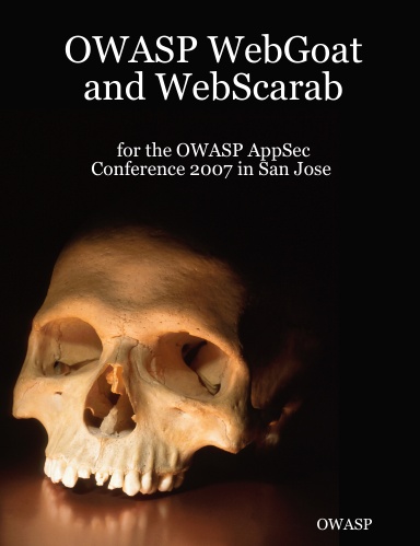 OWASP WebGoat and WebScarab