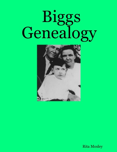 Biggs Genealogy
