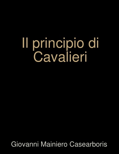 Il principio di Cavalieri