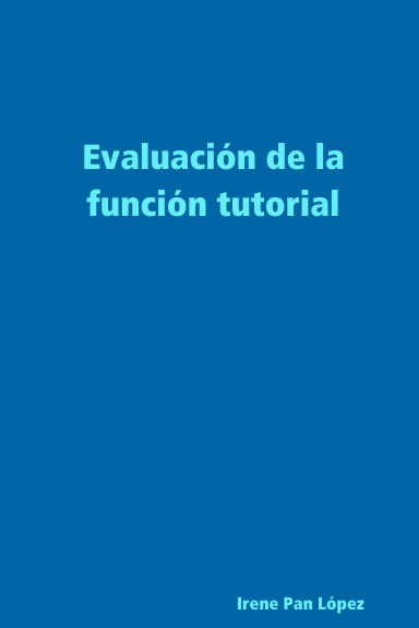 Evaluación de la función tutorial