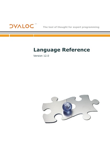 Dyalog Version 12.0 Language Reference