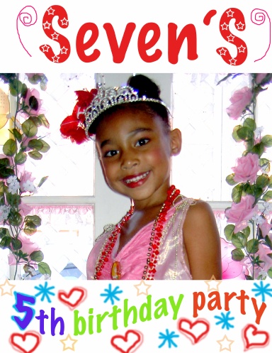 Seven's birthday party