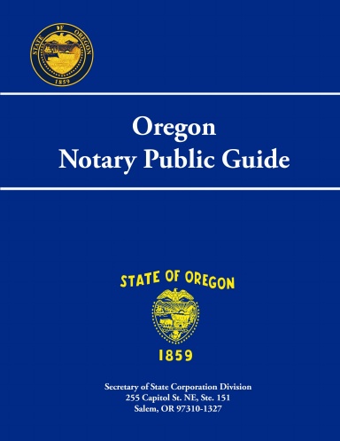 Oregon Notary Public Guide
