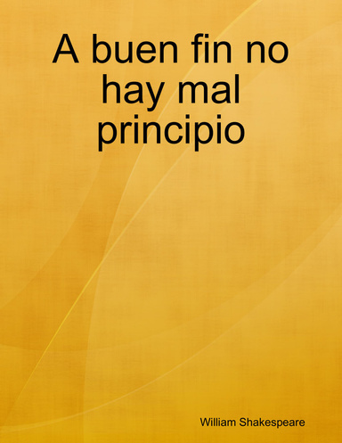 A buen fin no hay mal principio