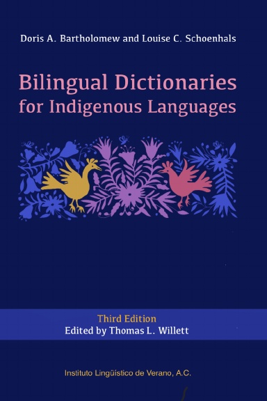 Bilingual Dictionaries for Indigenous Languages
