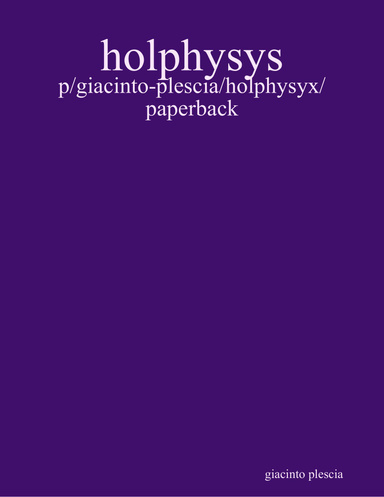 holphysys