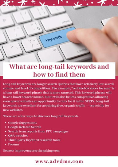 What are long-tail keywords and how to find them
