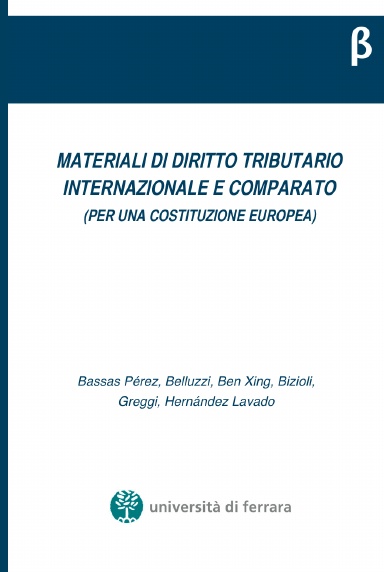 Materiali di diritto tributario internazionale