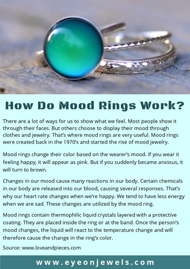 Mood Ring Sterling Silver Color Changing is Handmade by Old Hippie Dave 925  Sterling Silver WATER PROOF Great Christmas Gift - Etsy