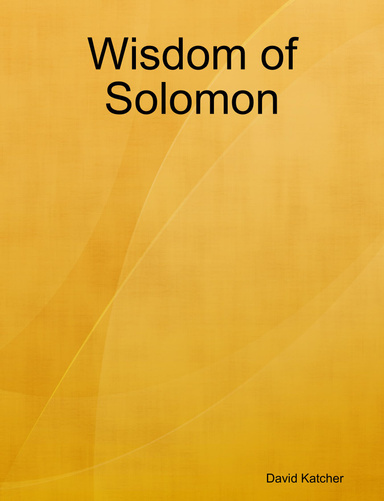 Wisdom of Solomon