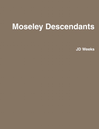 Moseley Descendants