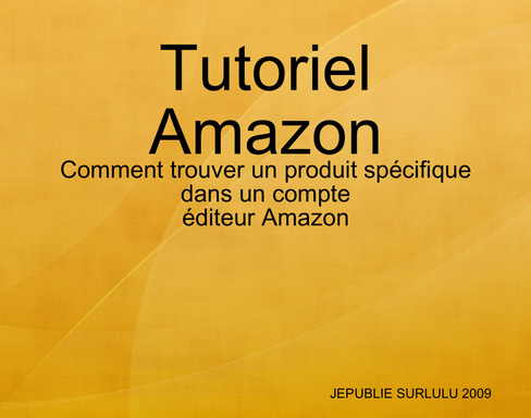 Tutoriel Amazon