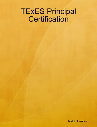 TExES Principal Certification