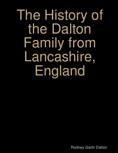 The History of the Dalton Family from Lancashire, England