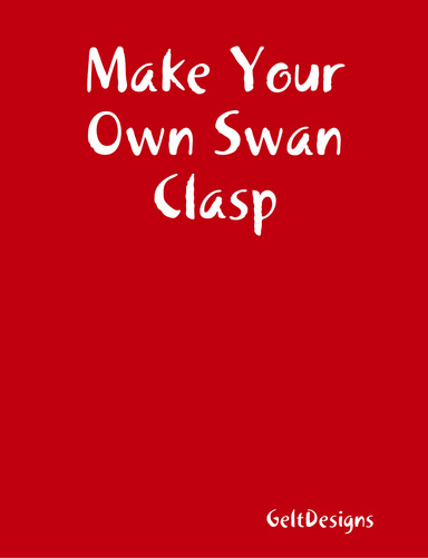 Make Your Own Swan Clasp