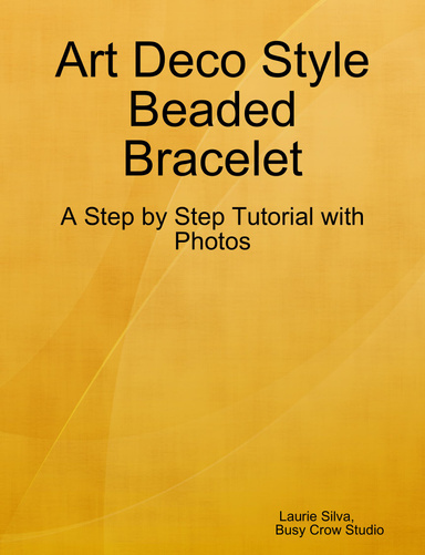 Art Deco Style Beaded Bracelet