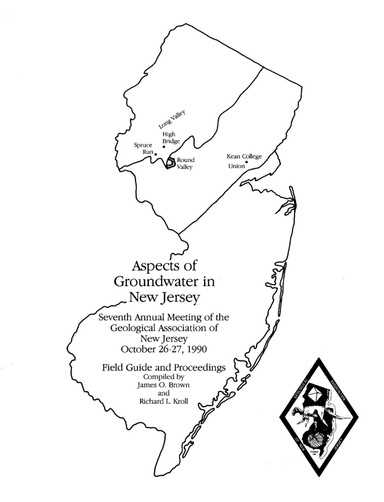 GANJ 7: Aspects of Groundwater in New Jersey