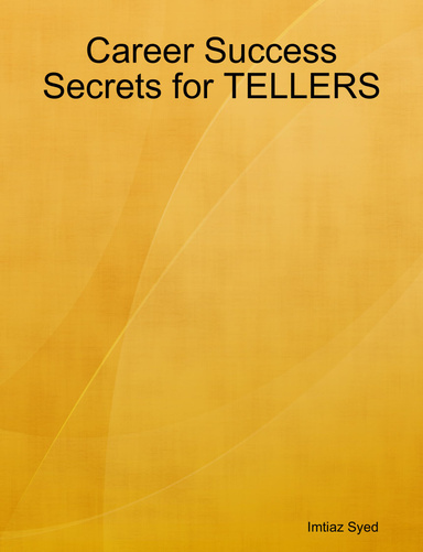 Career Success Secrets for TELLERS