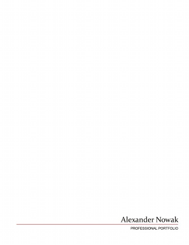 Professional Portfolio