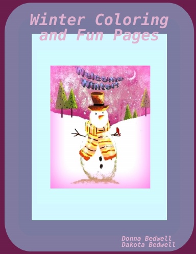 Winter Coloring and Fun Pages