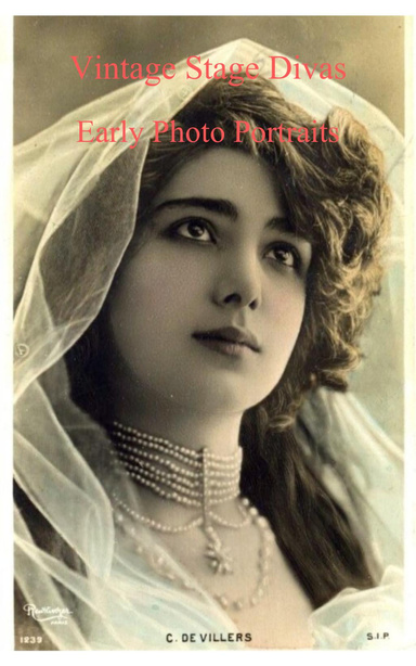 Vintage Stage Divas - Early Photo Portraits (PDF ebook / slideshow)