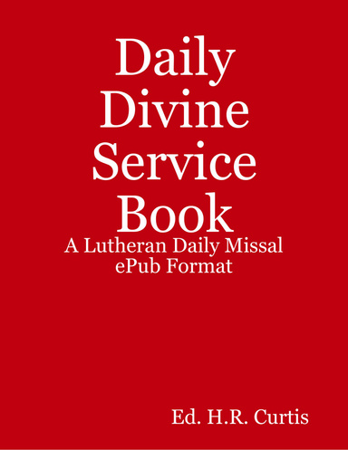 Daily Divine Service Book Ereader