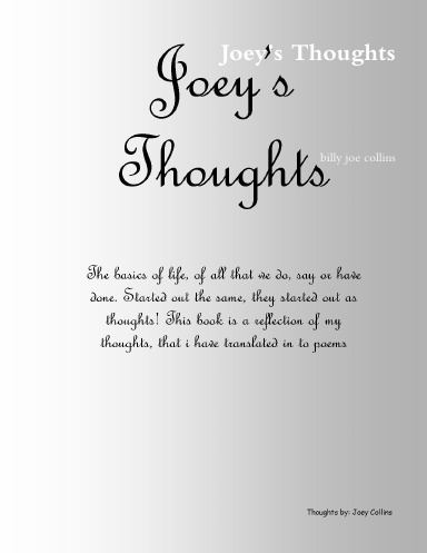 Joey's Thoughts