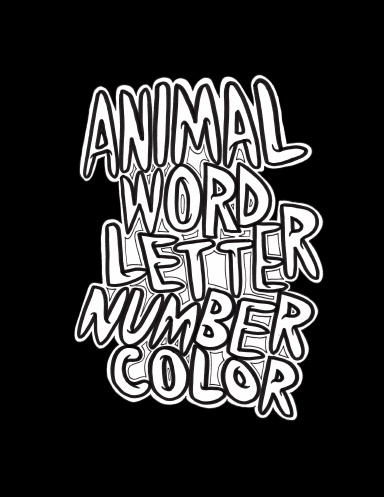 ANIMAL WORD LETTER NUMBER COLOR Issue 5
