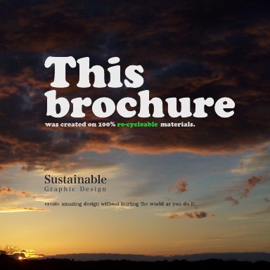 Sustainable Graphic Design