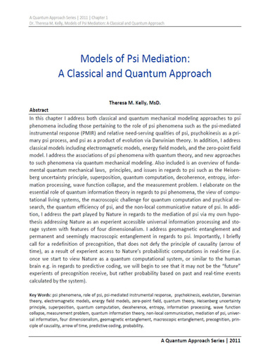 Models of Psi Mediation: A Classical and Quantum Approach