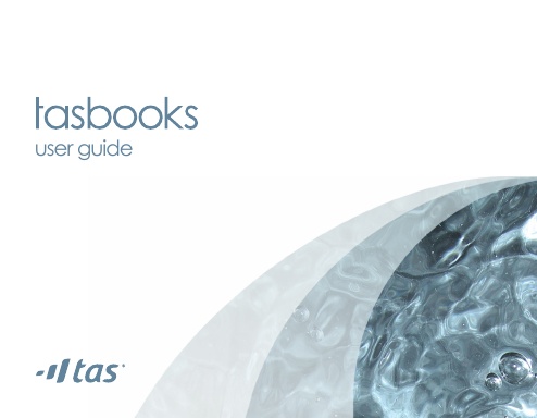 TASBooks v2 User Guide