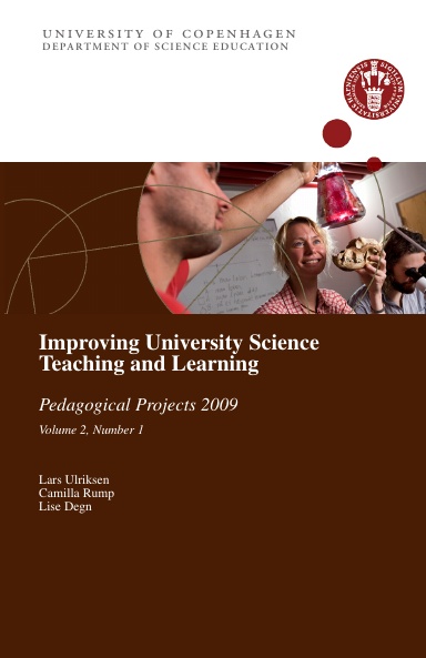 Improving University Science Teaching and Learning - Pedagogical Projects 2009, Vol. 2, No. 1