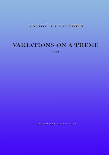 Variations on a Theme