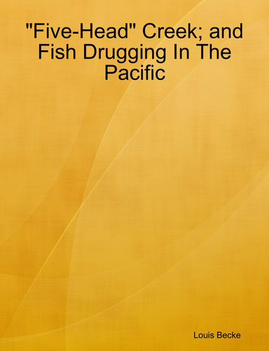 "Five-Head" Creek; and Fish Drugging In The Pacific