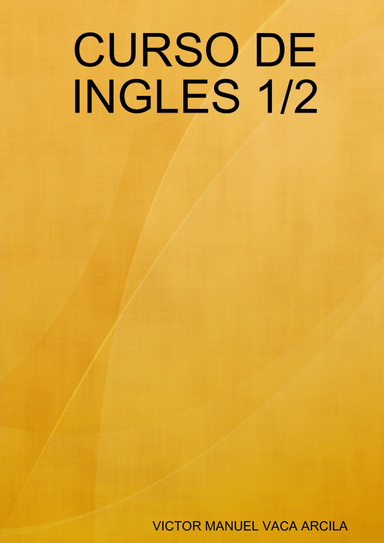 CURSO DE INGLES 1/2