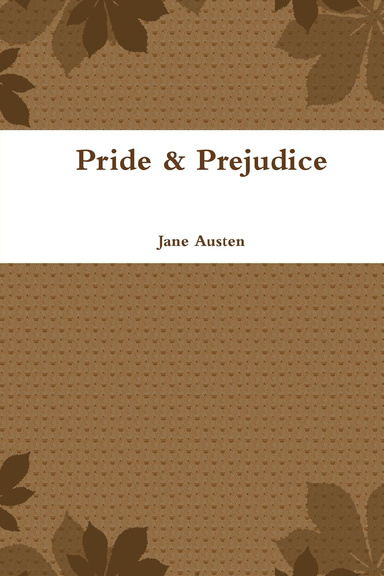 Pride & Prejudice (with Biography)