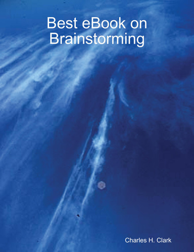 Best eBook on Brainstorming