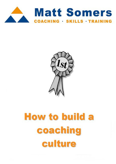 How to build a coaching culture
