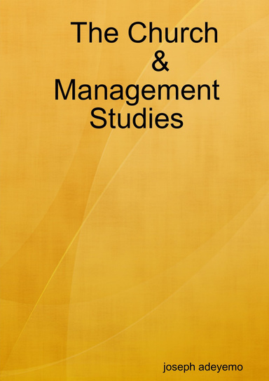 The Church & Management Studies