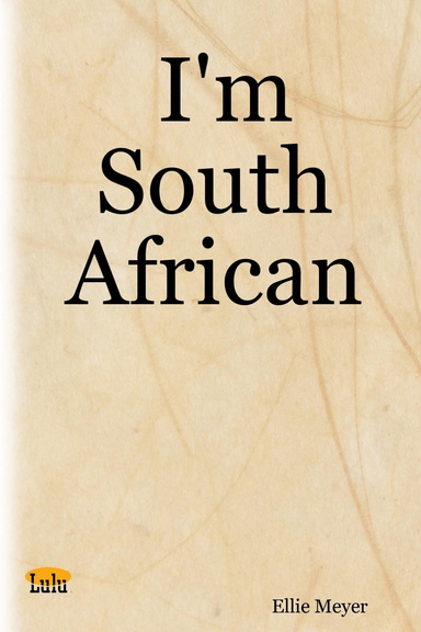 I'm South African