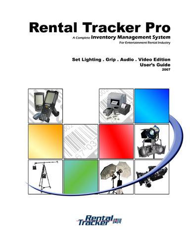 RTPro User Manual Set Lighting . Grip . Audio . Video Edition