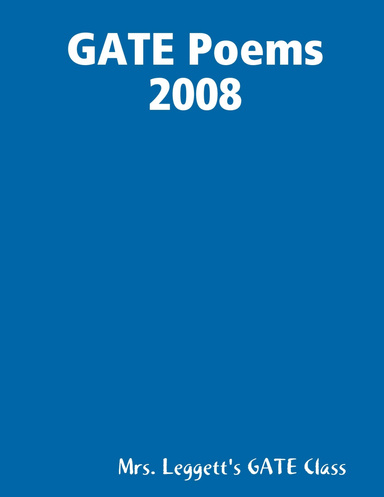 GATE Poems 2008