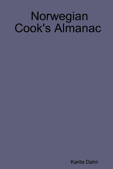 Norwegian Cook's Almanac