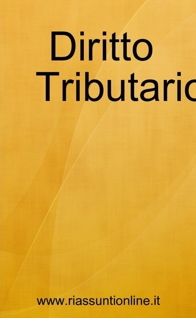 Diritto Tributario